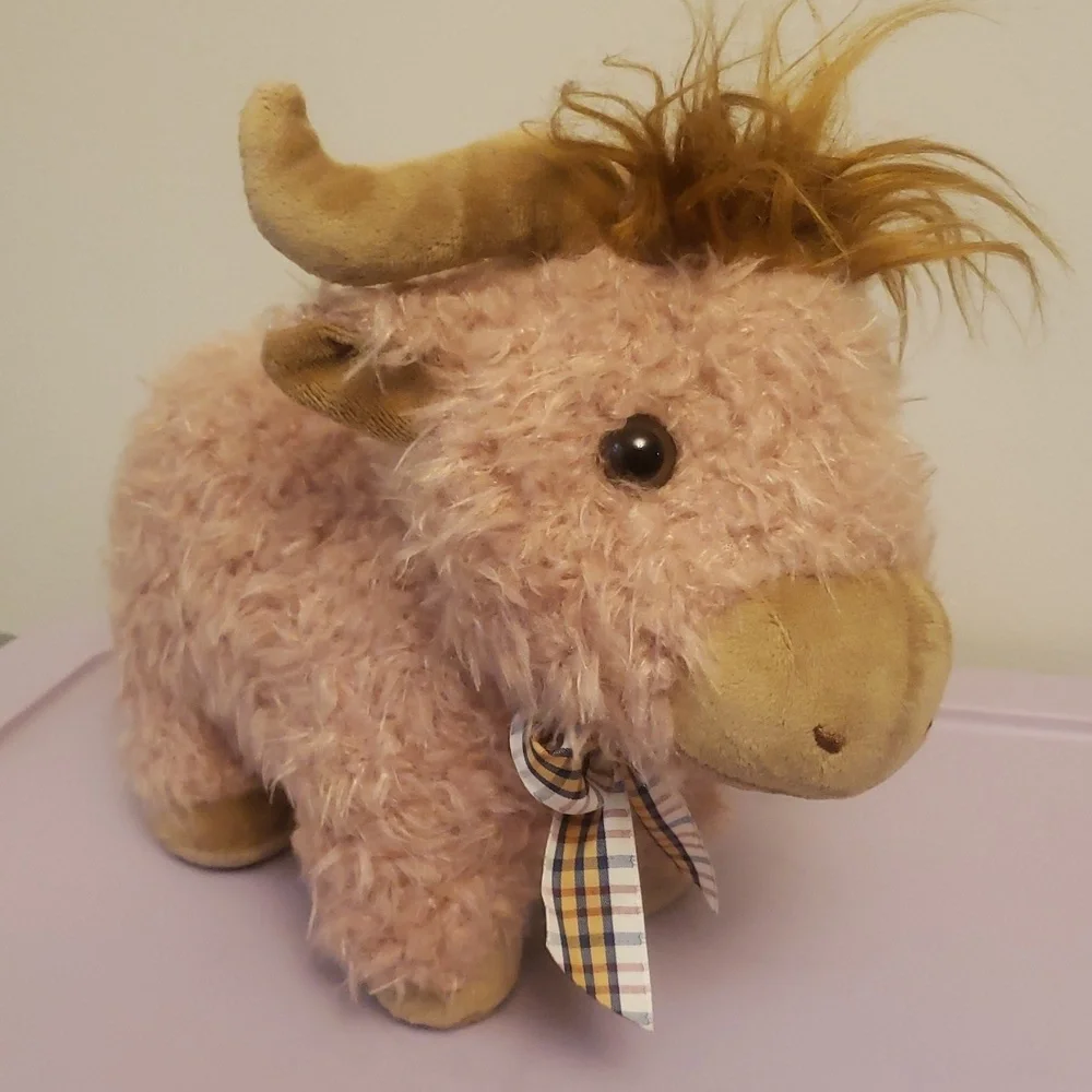 NWOT Adorable Plush Highland Cow Plush Toy 12in - Picture 9 of 10